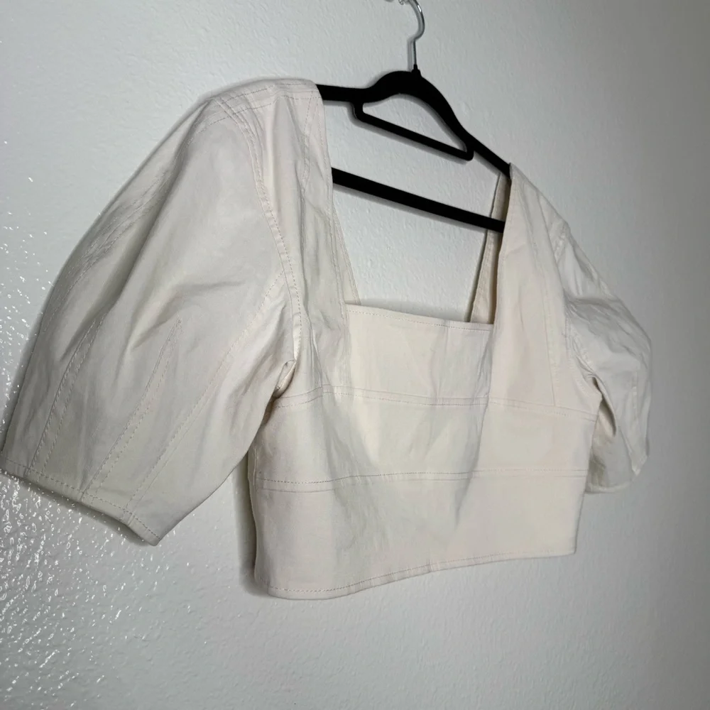 A.L.C. Linen Blend Gianna Top size 12